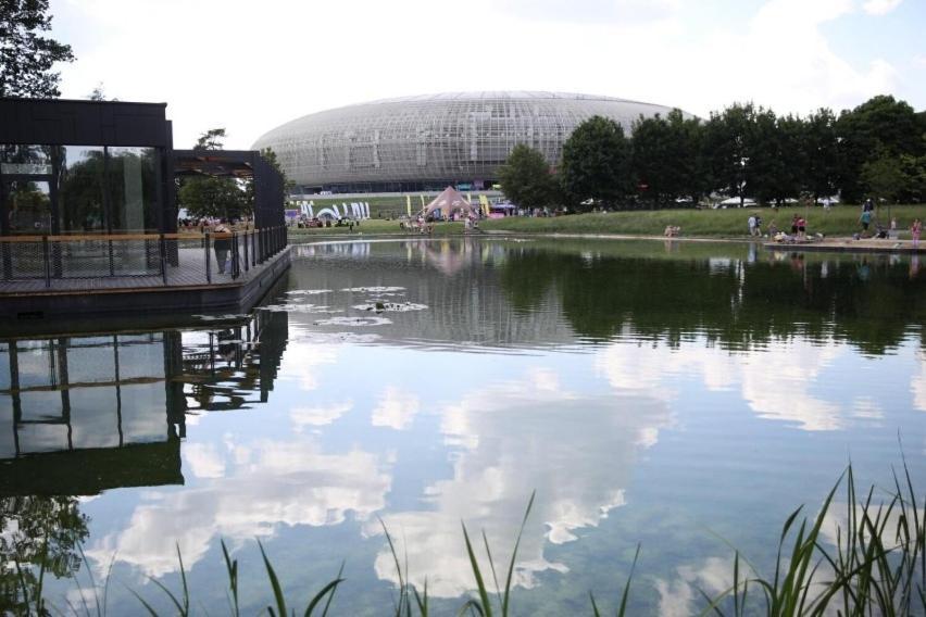 Tauron Arena Apartment With Garage - Krakow Lema Exterior photo