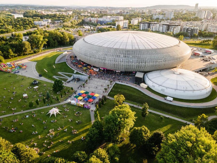 Tauron Arena Apartment With Garage - Krakow Lema Exterior photo
